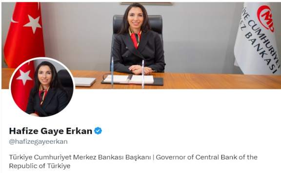 Hafize Gaye Erkan TC  Merkez Bankası Başkanlığı Görevinden İstifa Etti