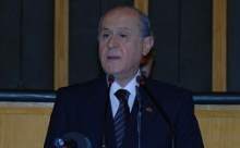 BAHÇELİ: ''ERDOĞAN'DAN CUMHURBAŞKANI OLMAZ''