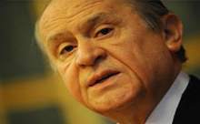 BAHÇELİ : ''ÇİÇEK'İN SÖZÜ ACI BİR TAVİZ REÇETESİ''
