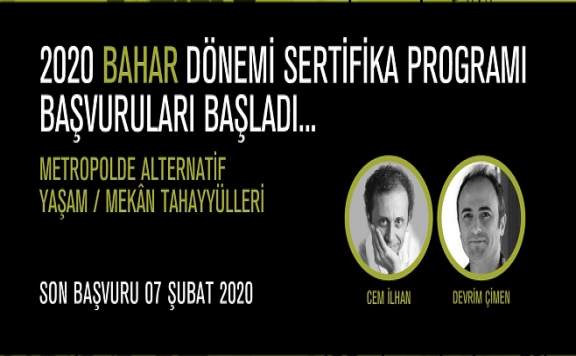 AURA İSTANBUL 2020 BAHAR DÖNEMİ SERTİFİKA PRAGRAMI BAŞVURULARI BAŞLADI