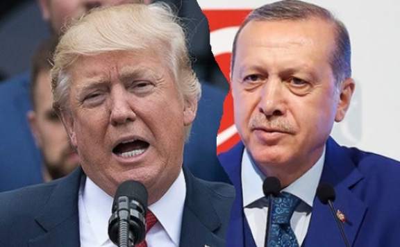 TRUMP: ''İDLİB ÜZERİNDE ERDOĞAN'LA BİRLİKTE ÇALIŞIYORUZ''