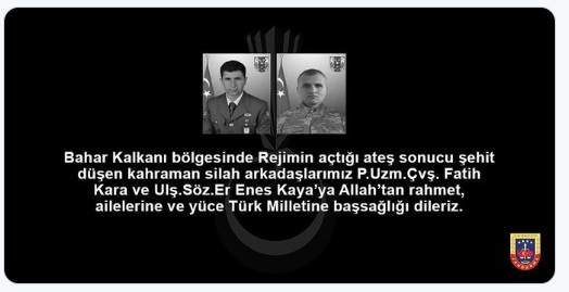 İDLİB'TE 4  ASKERİMİZ ŞEHİT OLDU 3 ASKERİMİZ YARALANDI