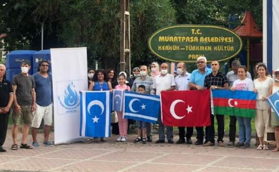 KERKÜK KATLİAMI ŞEHİTLERİ ANTALYA'DA YAD EDİLDİ