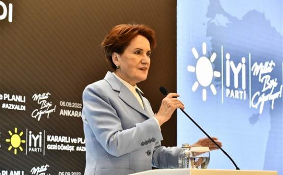  Akşener: ''Topraklarımız göçmen deposuna döndü''